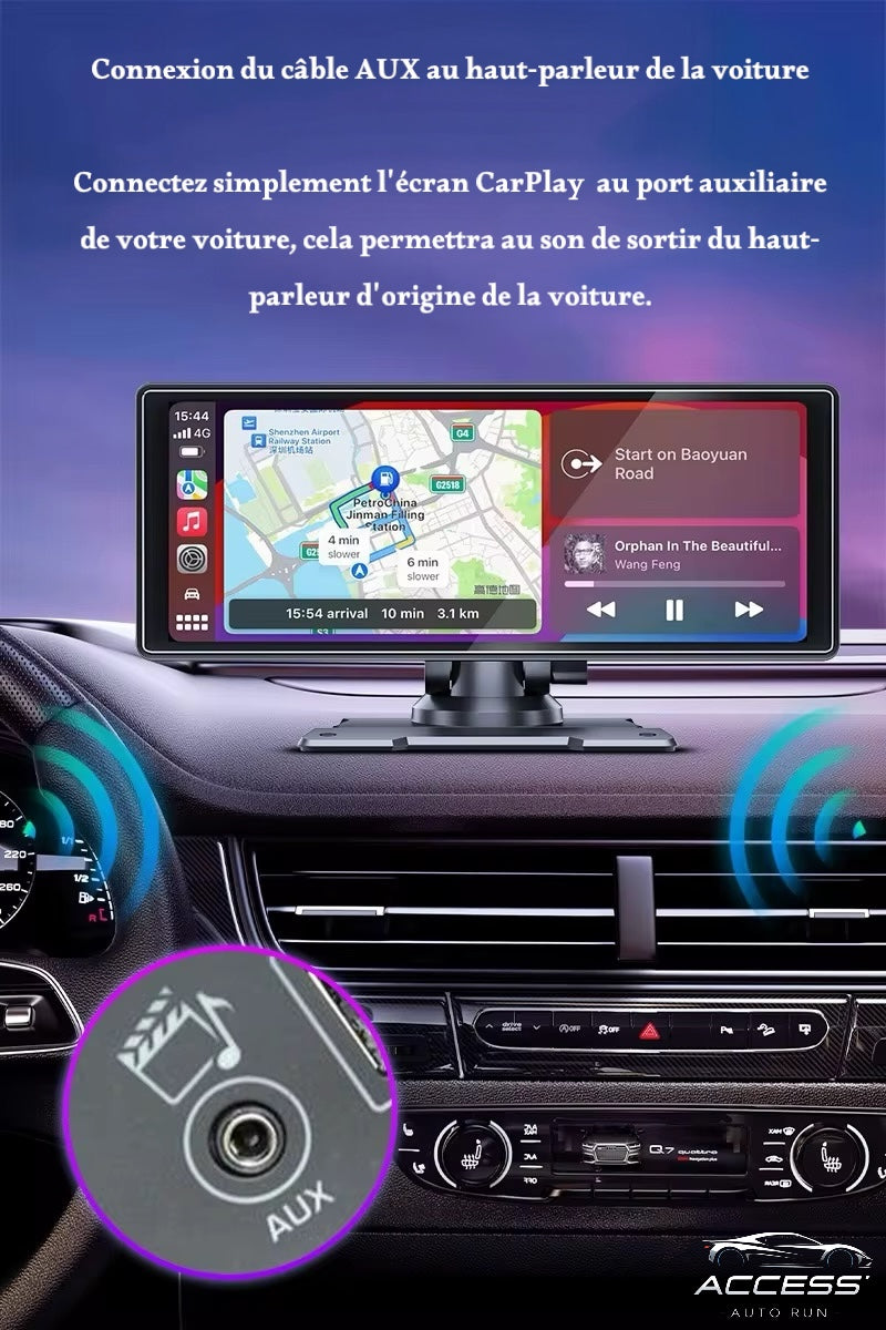 Écran Carplay / Android Auto             10 ‘’